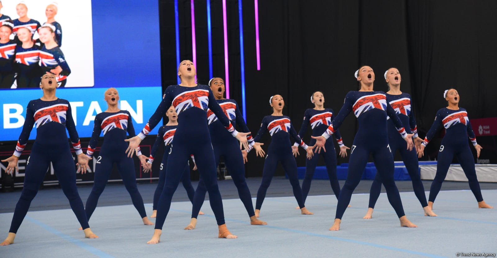 В Баку стартовали финальные соревнования чемпионата Европы по TeamGym (ФОТО)