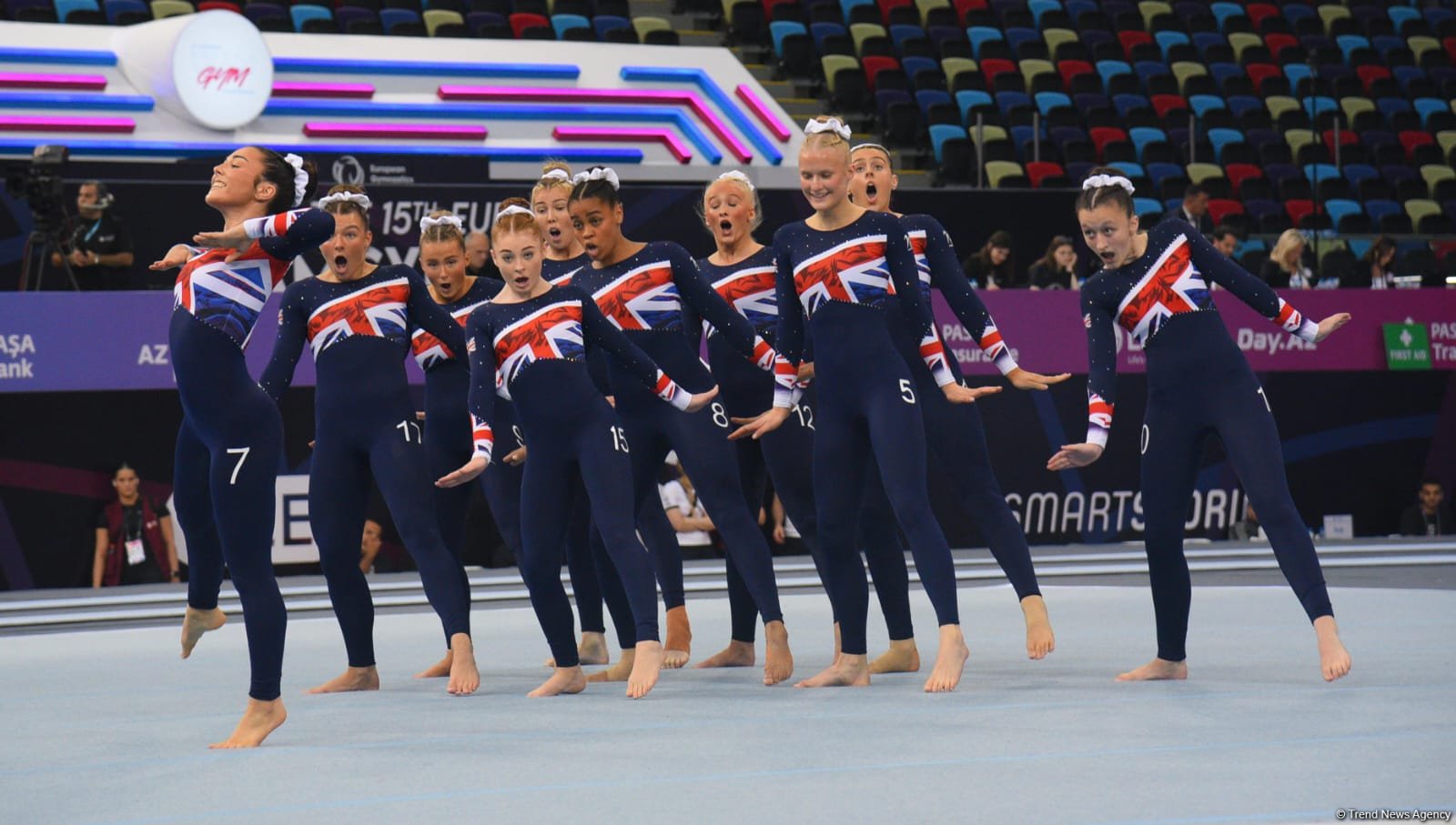 В Баку стартовали финальные соревнования чемпионата Европы по TeamGym (ФОТО)