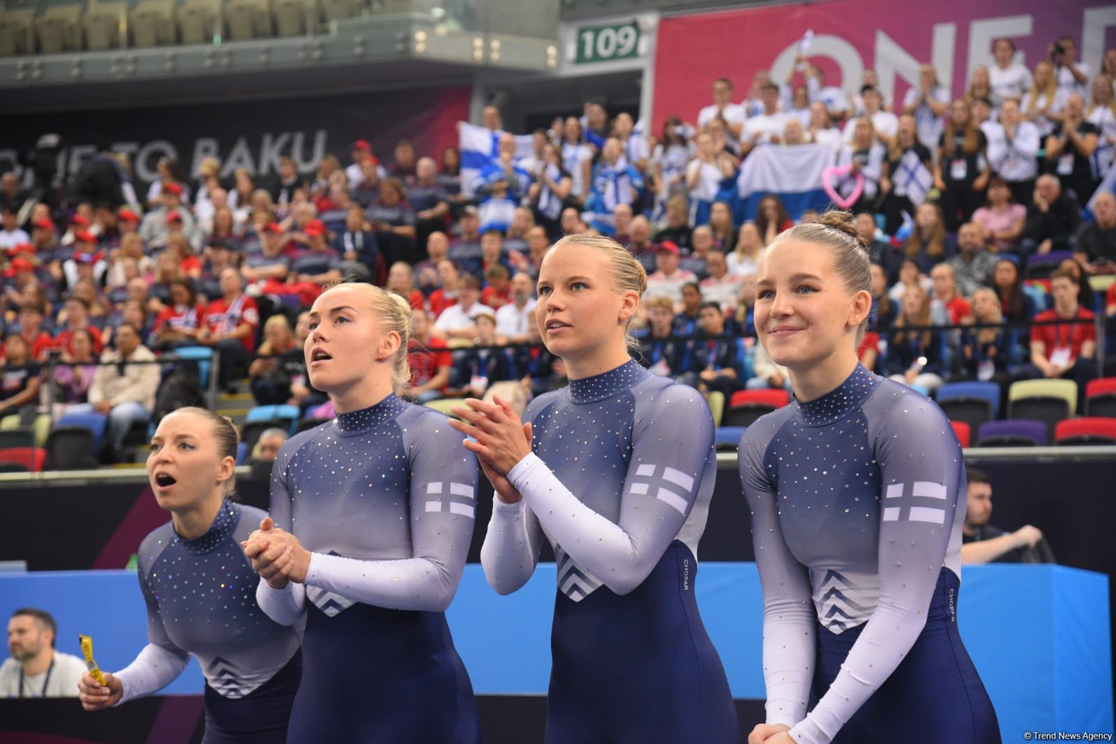 В Баку стартовали финальные соревнования чемпионата Европы по TeamGym (ФОТО)