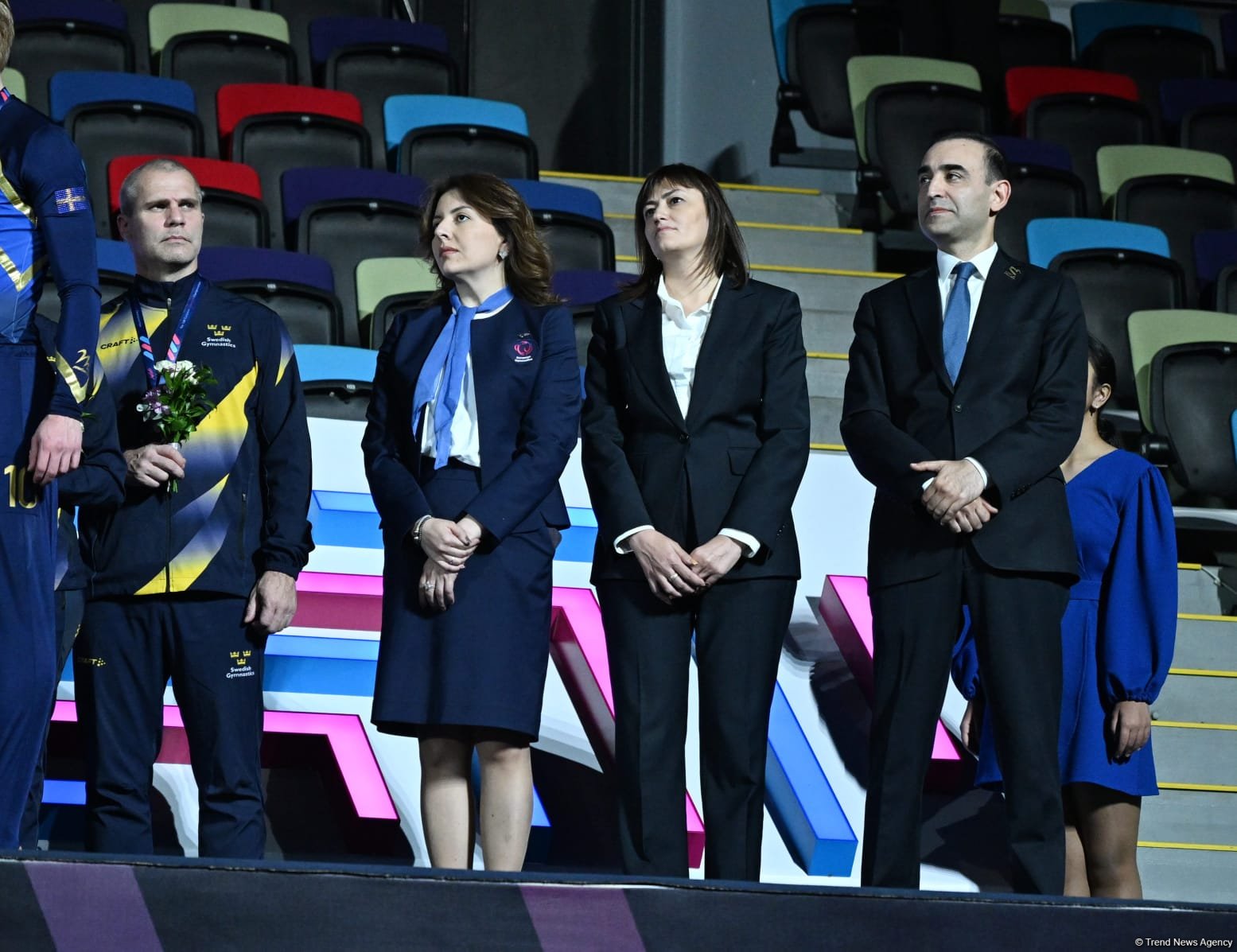 Завершились соревнования смешанных команд на чемпионате Европы по "TeamGym" в Баку
