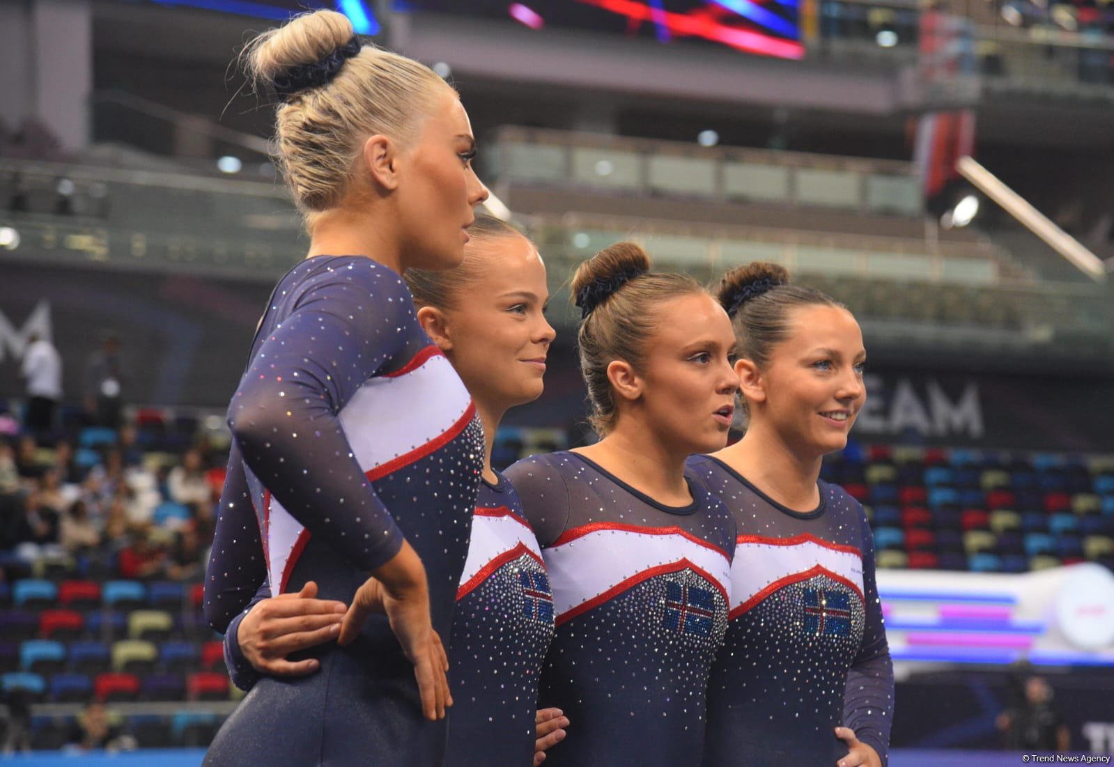 В Баку стартовали финальные соревнования чемпионата Европы по TeamGym (ФОТО)