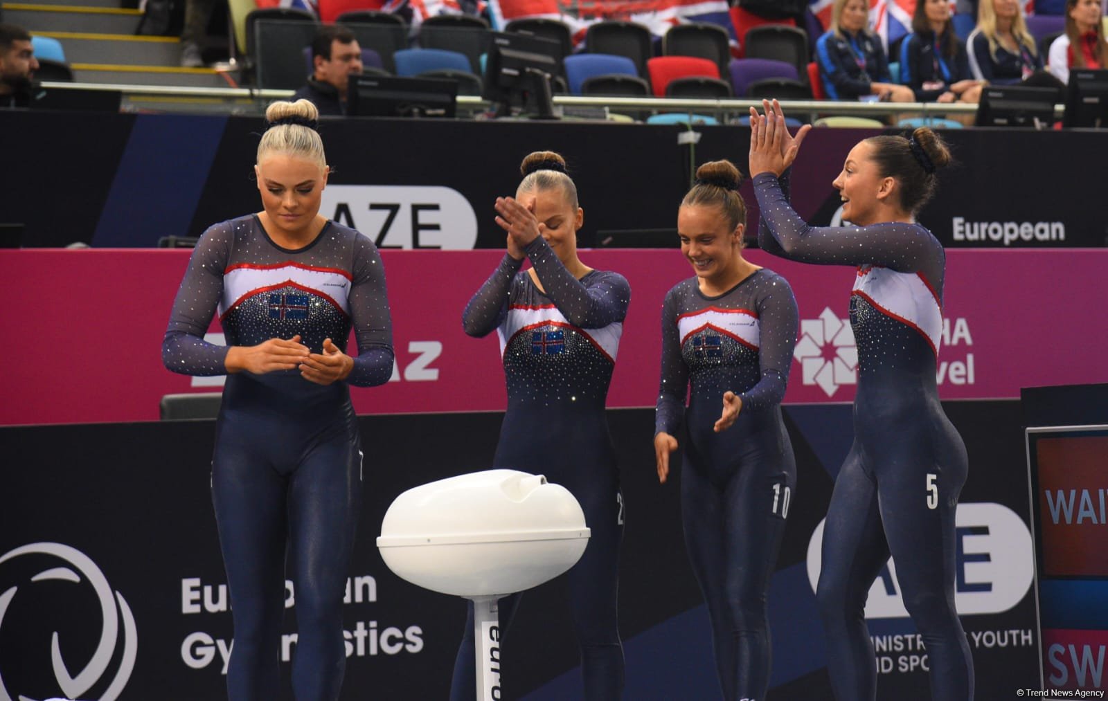 В Баку стартовали финальные соревнования чемпионата Европы по TeamGym (ФОТО)