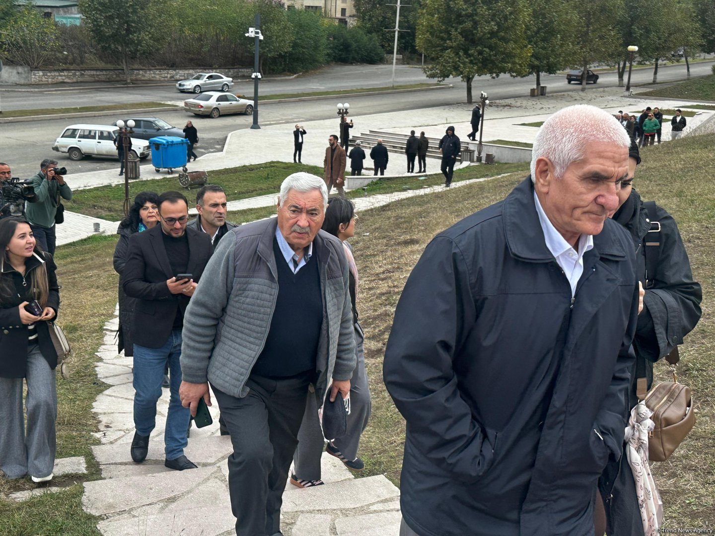 Очередная группа азербайджанцев из Грузии прибыла в Ханкенди (ФОТО)