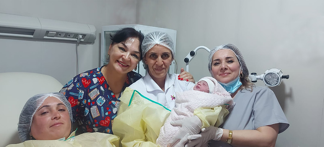 В Шуше спустя 32 года родился первый ребенок (ФОТО)
