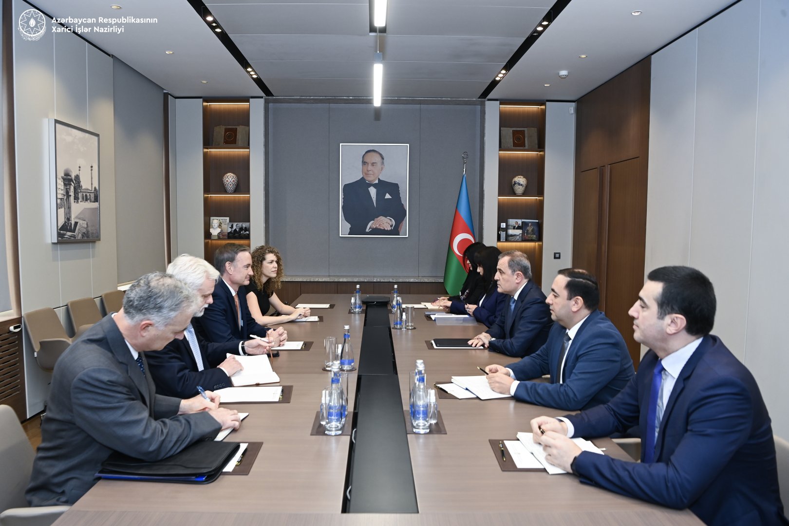 Azerbaijani FM, Special Assistant to US president negotiate normalization of relations with Armenia (PHOTO)