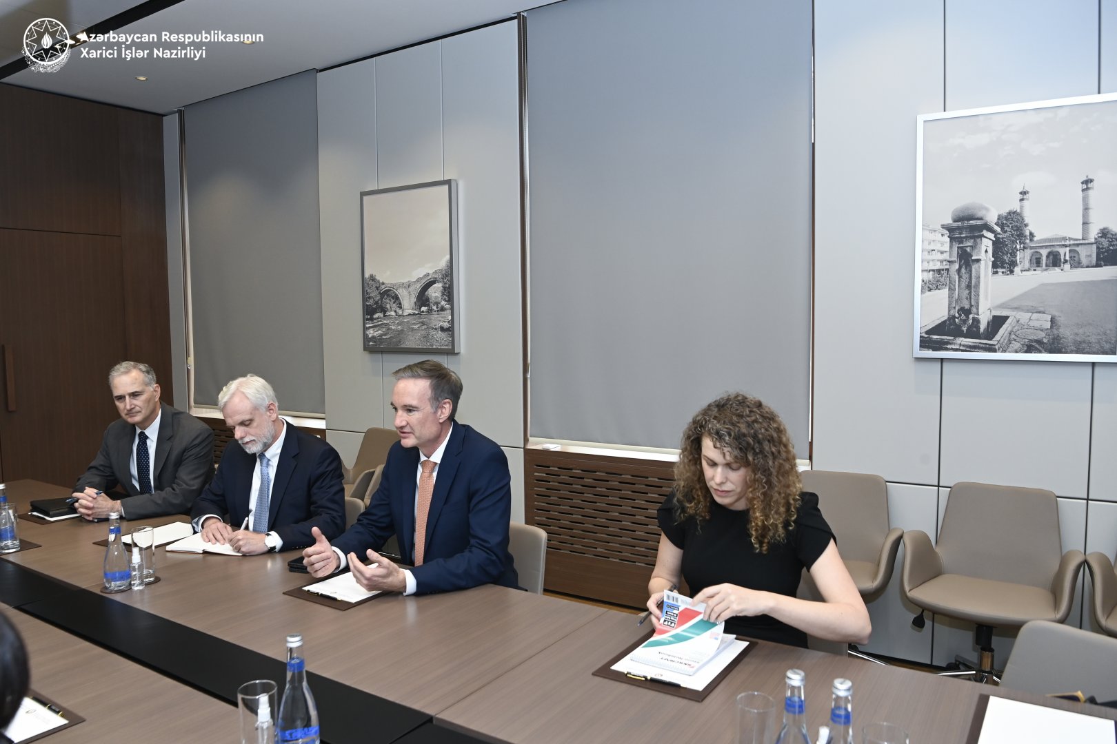 Azerbaijani FM, Special Assistant to US president negotiate normalization of relations with Armenia (PHOTO)