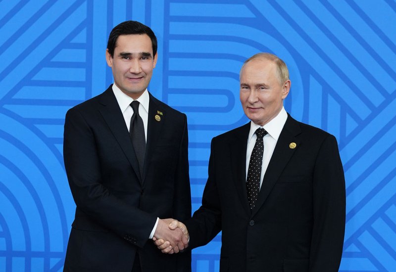 Ashgabat hosts Putin as bilateral trade and joint projects expand