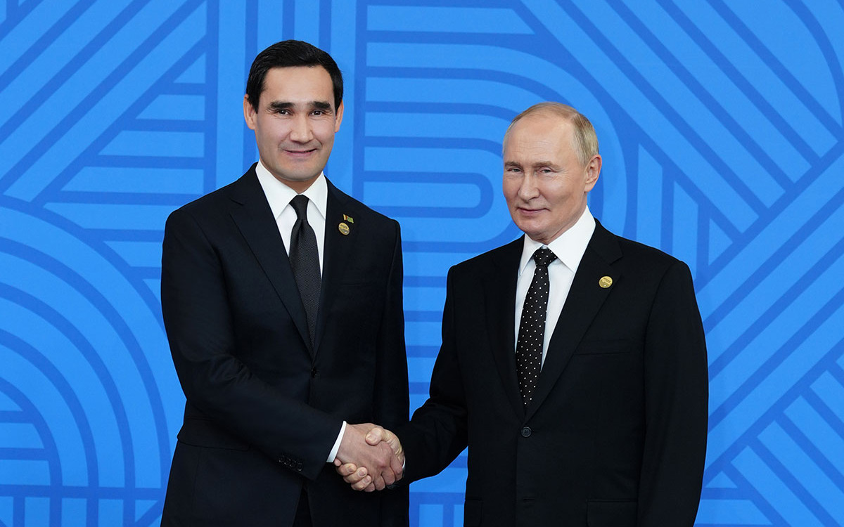 Ashgabat hosts Putin as bilateral trade and joint projects expand