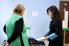 В Грузии завершился подсчет голосов на избирательных участках (ФОТО)