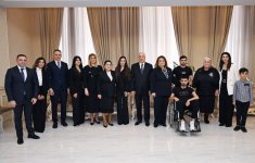 Вице-президент Фонда Гейдара Алиева Лейла Алиева приняла участие в мероприятии «Ульвият» в Сумгайыте (ФОТО)