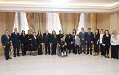 Вице-президент Фонда Гейдара Алиева Лейла Алиева приняла участие в мероприятии «Ульвият» в Сумгайыте (ФОТО)