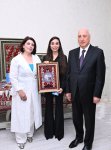Вице-президент Фонда Гейдара Алиева Лейла Алиева приняла участие в мероприятии «Ульвият» в Сумгайыте (ФОТО)