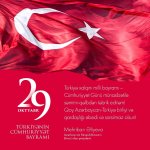 First VP Mehriban Aliyeva congratulates people of Türkiye on national holiday (PHOTO)