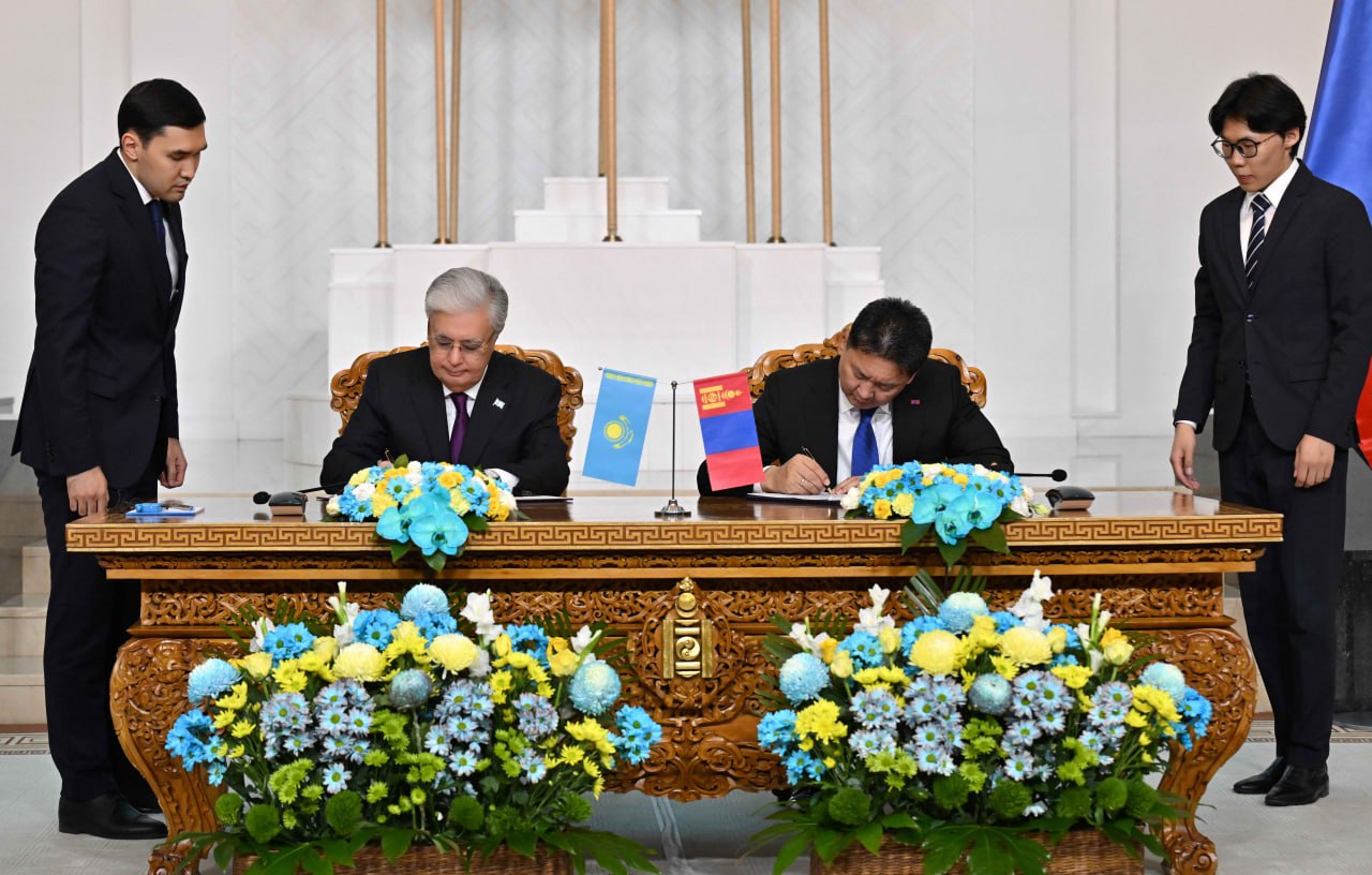 Kazakhstan, Mongolia commit to enhancing trade and logistics along Middle Corridor
