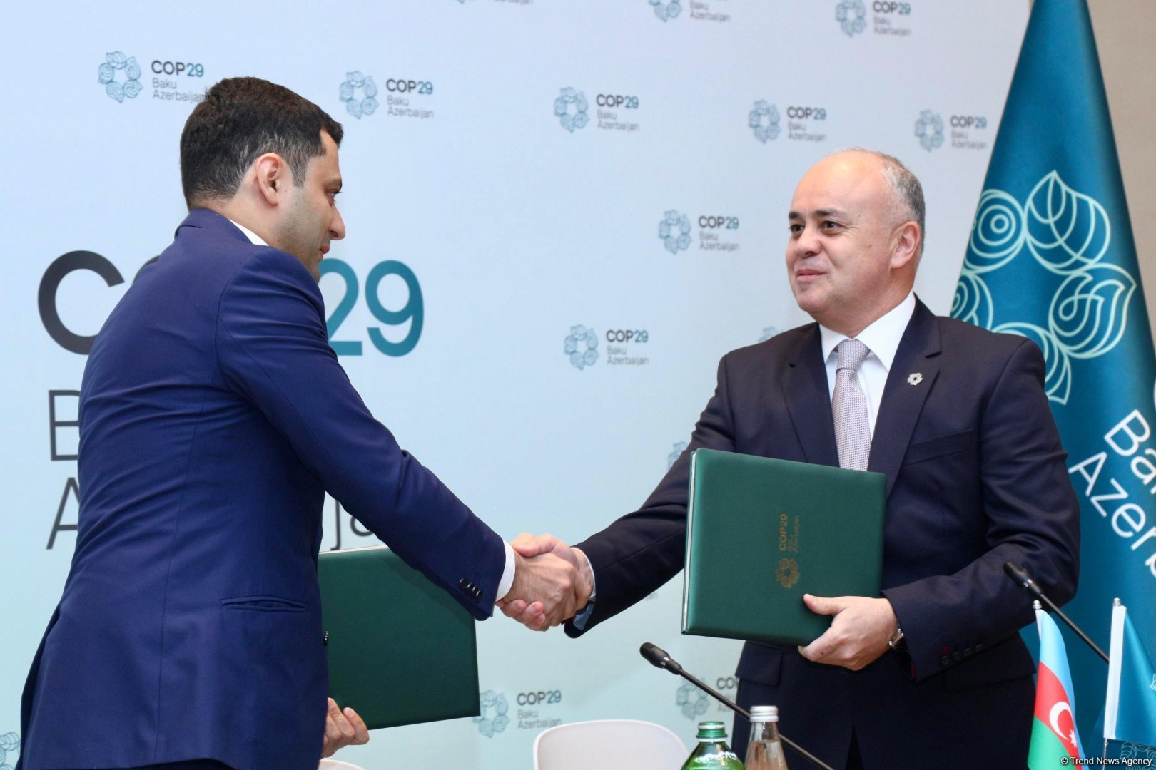 Азербайджанская операционная компания COP29 и ООО "Электростанция "зеленой"   энергии" подписали меморандум (ФОТО)