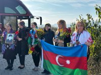 Группа членов семей лиц, пропавших без вести в I Карабахской войне, посетила Агдам, Ходжалы и Ханкенди (ФОТО)