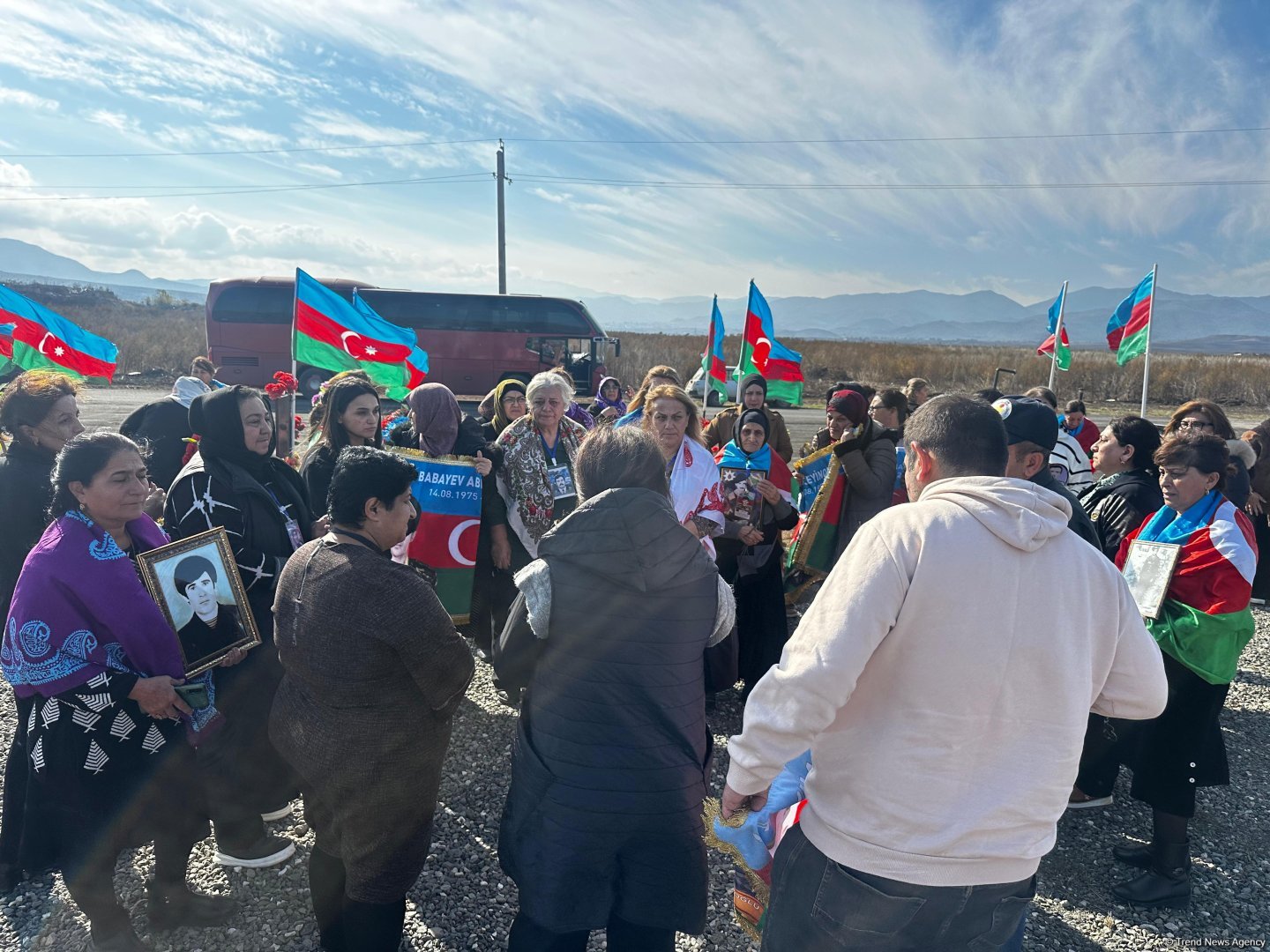 Группа членов семей лиц, пропавших без вести в I Карабахской войне, посетила Агдам, Ходжалы и Ханкенди (ФОТО)