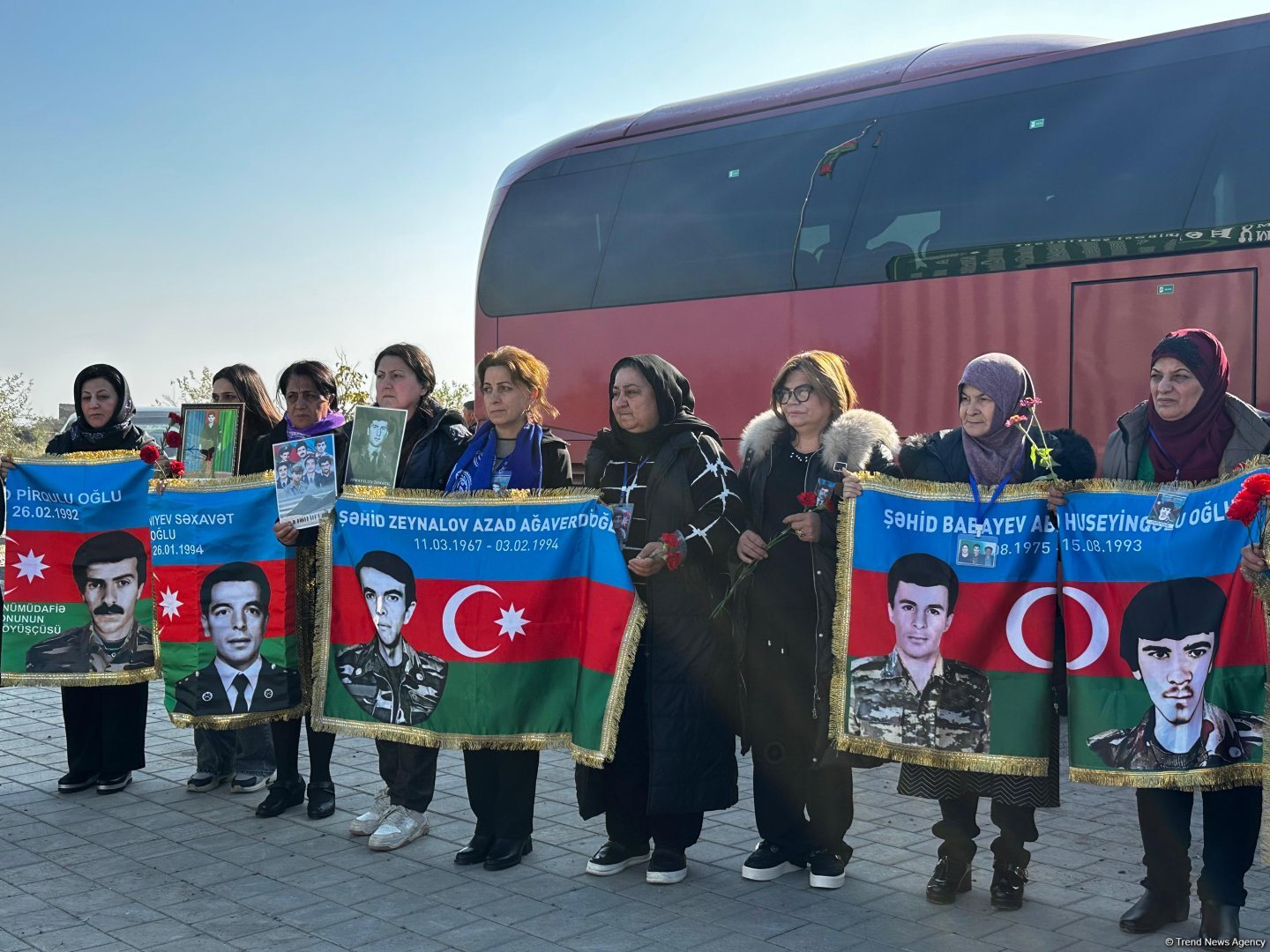Группа членов семей лиц, пропавших без вести в I Карабахской войне, посетила Агдам, Ходжалы и Ханкенди (ФОТО)