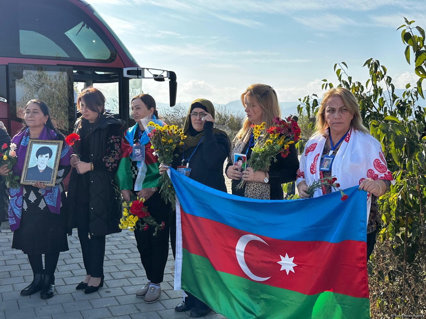 Группа членов семей лиц, пропавших без вести в I Карабахской войне, посетила Агдам, Ходжалы и Ханкенди (ФОТО)