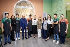 The first inclusive cafe in Baku has opened with the support of PASHA Holding (PHOTO)