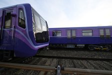 President Ilham Aliyev inspects new-generation metro trains assembled in Baku (PHOTO/VIDEO)