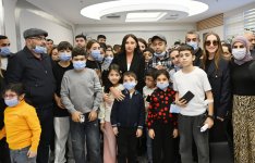 First Vice-President Mehriban Aliyeva visits Thalassemia Center (PHOTO/VIDEO)