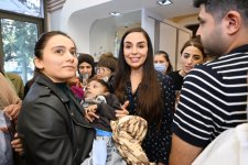 First Vice-President Mehriban Aliyeva visits Thalassemia Center (PHOTO/VIDEO)