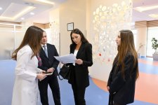 First Vice-President Mehriban Aliyeva visits Thalassemia Center (PHOTO/VIDEO)