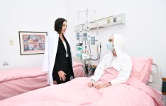 First Vice-President Mehriban Aliyeva visits Thalassemia Center (PHOTO/VIDEO)