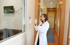 First Vice-President Mehriban Aliyeva visits Thalassemia Center (PHOTO/VIDEO)