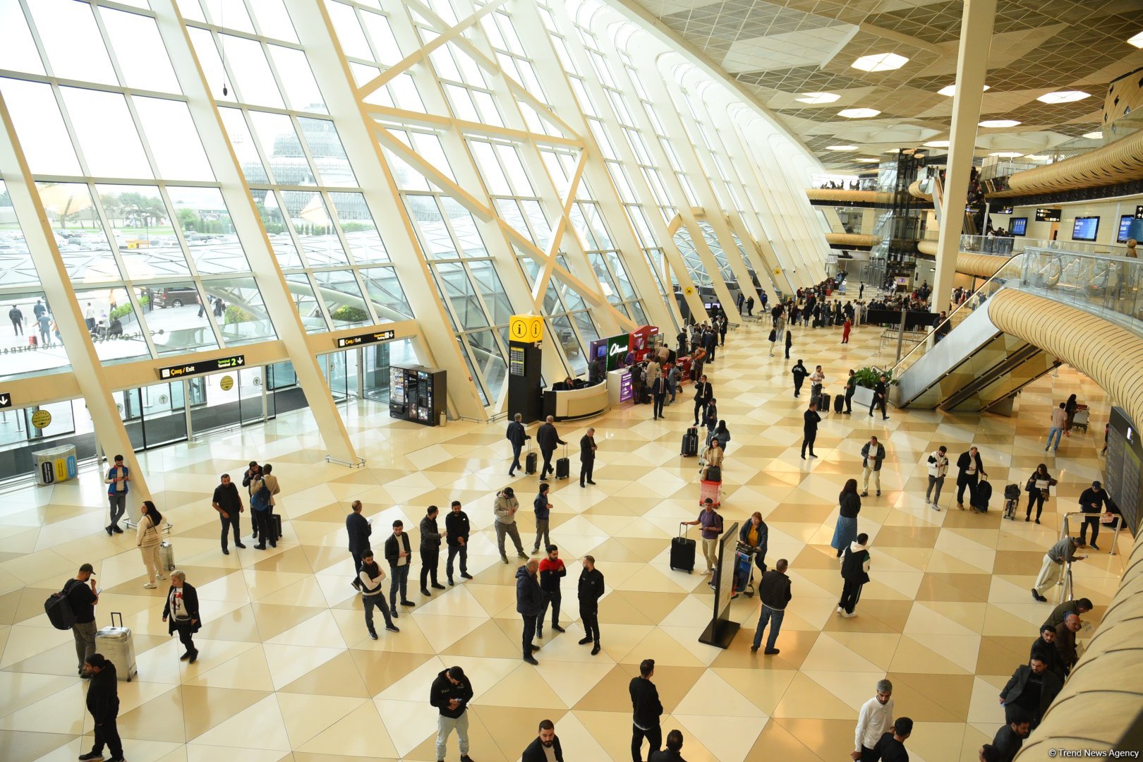 Azerbaijan's Heydar Aliyev Int'l Airport sets new passenger record in 2024