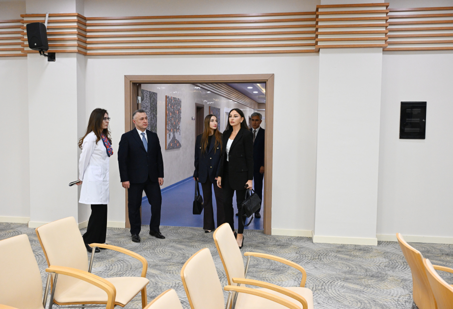 First Vice-President Mehriban Aliyeva visits Thalassemia Center (PHOTO/VIDEO)
