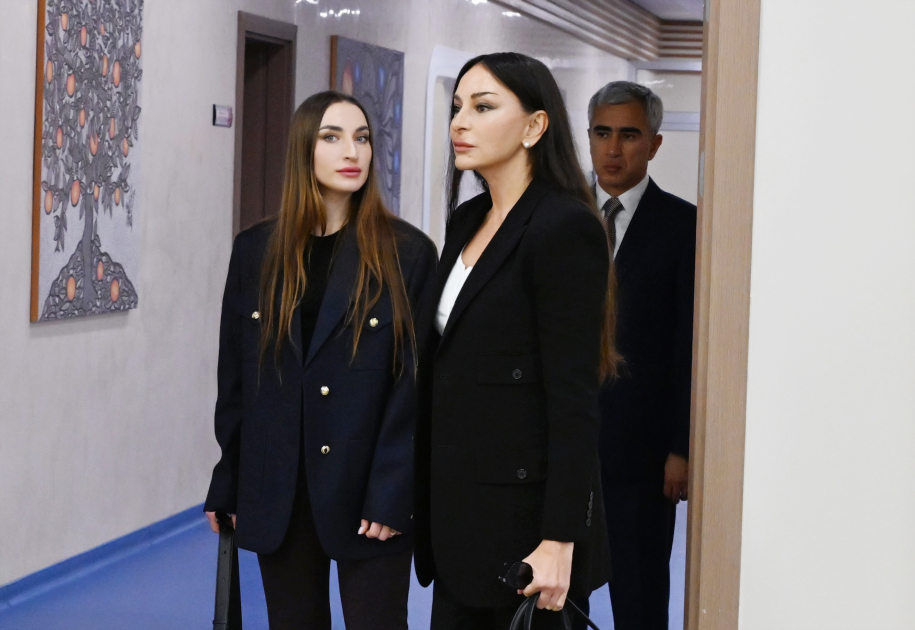 First Vice-President Mehriban Aliyeva visits Thalassemia Center (PHOTO/VIDEO)