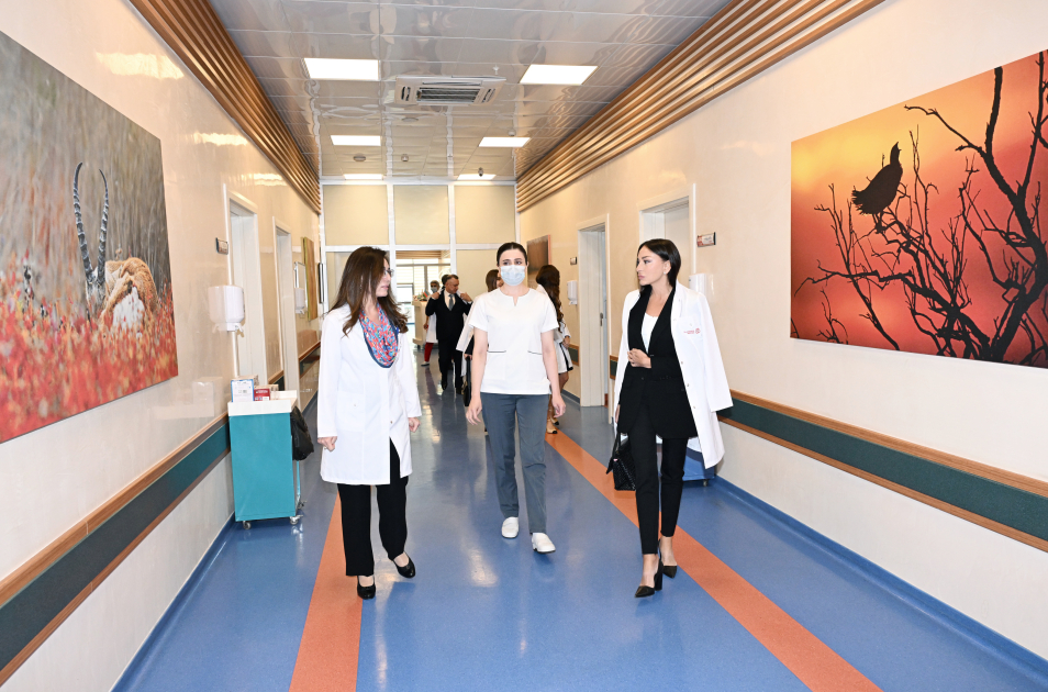 First Vice-President Mehriban Aliyeva visits Thalassemia Center (PHOTO/VIDEO)