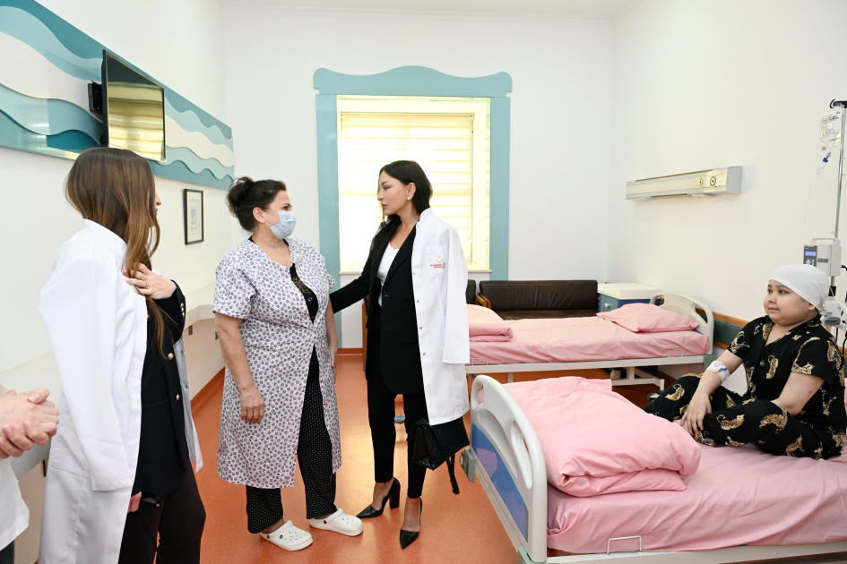 First Vice-President Mehriban Aliyeva visits Thalassemia Center (PHOTO/VIDEO)