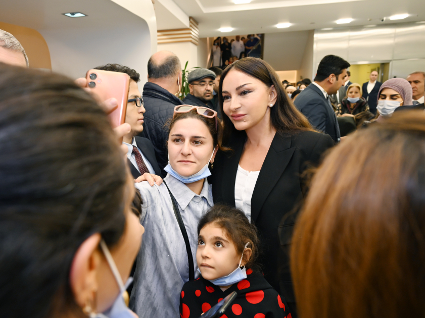 First Vice-President Mehriban Aliyeva visits Thalassemia Center (PHOTO/VIDEO)