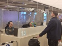 Организован медиа-тур в Командовании пограничного контроля ГПС (ФОТО)