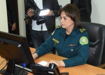 Организован медиа-тур в Командовании пограничного контроля ГПС (ФОТО)