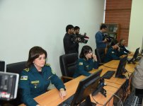 Организован медиа-тур в Командовании пограничного контроля ГПС (ФОТО)
