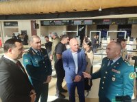 Организован медиа-тур в Командовании пограничного контроля ГПС (ФОТО)