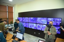 Организован медиа-тур в Командовании пограничного контроля ГПС (ФОТО)