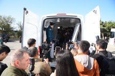 Организован медиа-тур в Командовании пограничного контроля ГПС (ФОТО)