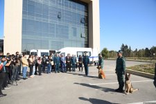Организован медиа-тур в Командовании пограничного контроля ГПС (ФОТО)