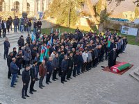Останки  пропавшего без вести в I Карабахской войне шехида перезахоронены в городе Шуша (ФОТО)