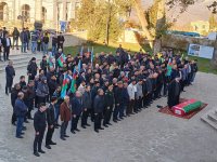 Останки  пропавшего без вести в I Карабахской войне шехида перезахоронены в городе Шуша (ФОТО)