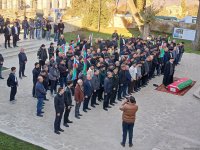 Останки  пропавшего без вести в I Карабахской войне шехида перезахоронены в городе Шуша (ФОТО)