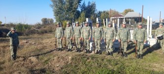 В городе Тертер захоронены останки шехида I Карабахской войны Мохуббата Мустафаева (ФОТО)