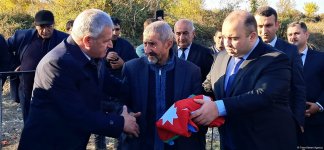 В городе Тертер захоронены останки шехида I Карабахской войны Мохуббата Мустафаева (ФОТО)