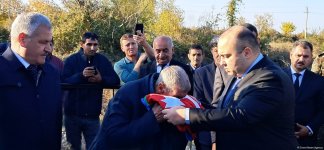 В городе Тертер захоронены останки шехида I Карабахской войны Мохуббата Мустафаева (ФОТО)