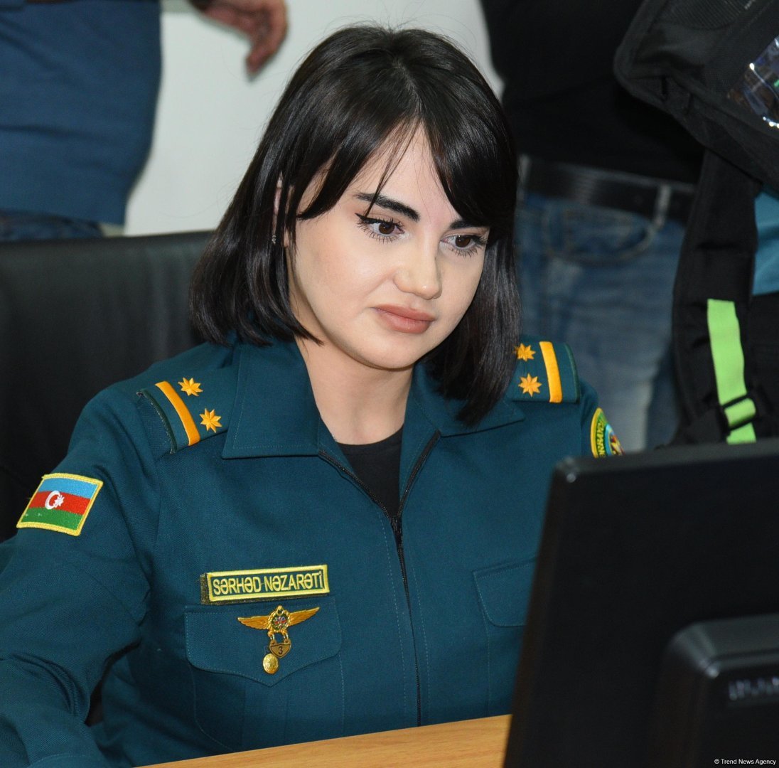 Организован медиа-тур в Командовании пограничного контроля ГПС (ФОТО)